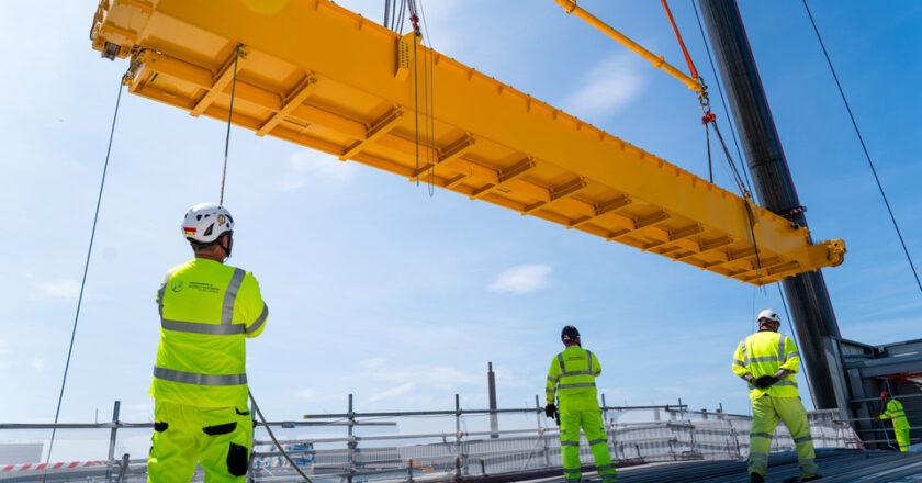 Significant Advancements at SIXEP Continuity Plant Highlighted by Recent Crane Lifts