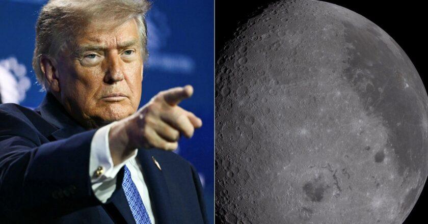 Trump Claims the Moon Belongs to the United States: A Misguided Assertion
